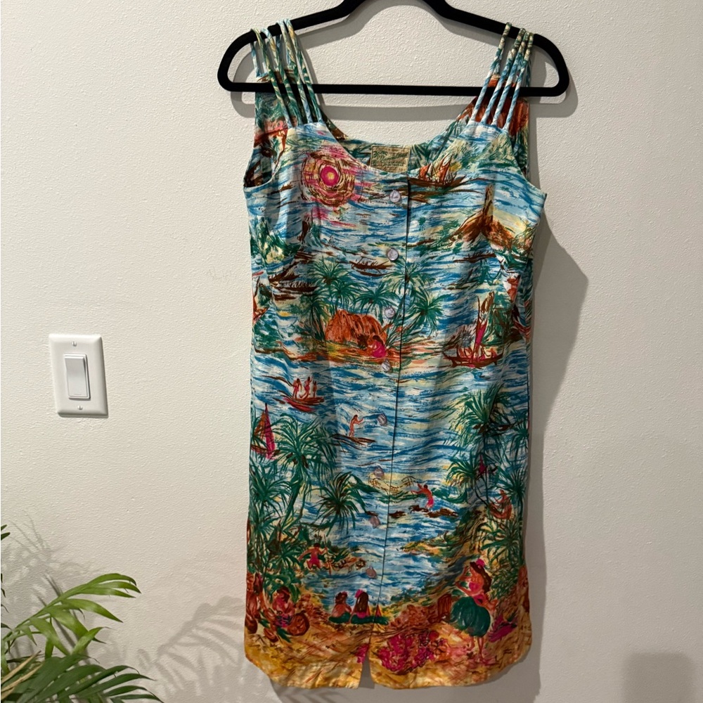 Vintage Diamond Head Sportswear button up dress. Fits like a sm/med